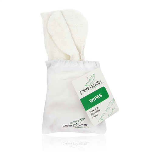 Pea Pods Reusable Wipes